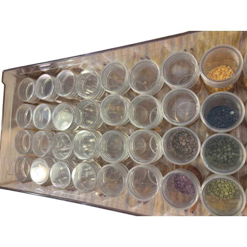 Diamond Painting Storage Containers with Vials and Drills Stackable Drawers